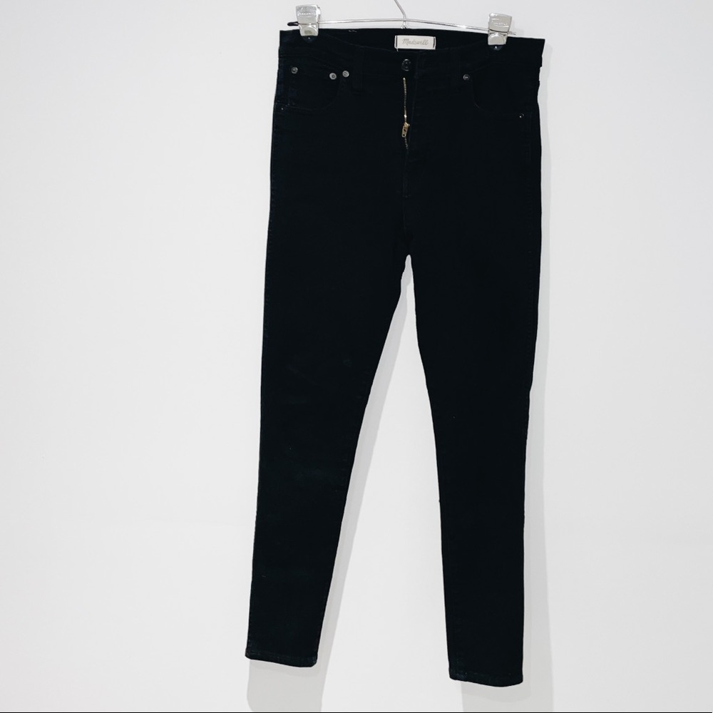MADEWELL Broken Zipper Skinny Jeans